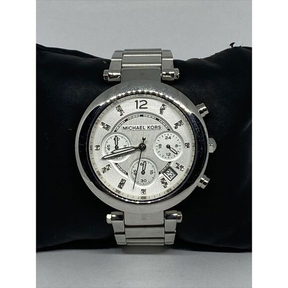 Michael Kors Parker MK5275 Women Stainless Steel Analog Dial Quartz Watch MP241 - Picture 1 of 12